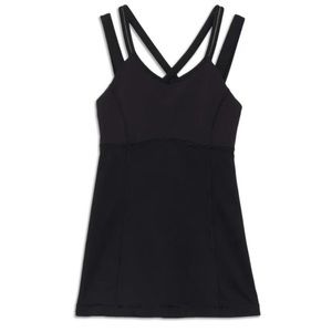 LULULEMON Ace Tank Black Size 8 - Like New!